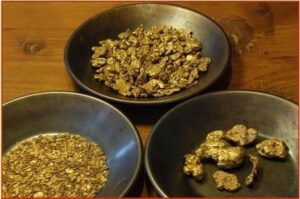 Bulk raw-gold from Uganda