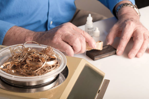 Raw gold Purity testing