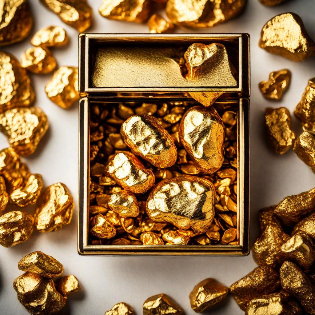 gold nuggets