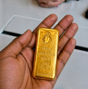1kg gold bar from-Congo