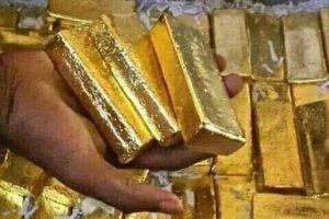 Congo 24k gold bars