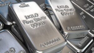 DG 50 gram Silver mint bar