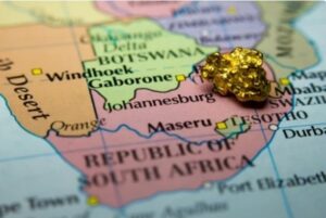 Gold export from Africa