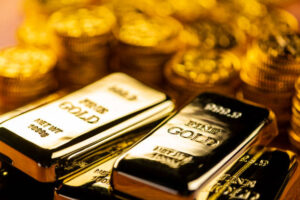 Gold in a storm