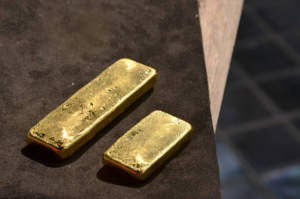 Scrap gold bars