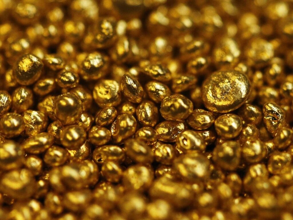 Gold nuggets