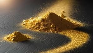 Low purified gold dust