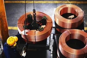 Copper in Germany from Africa